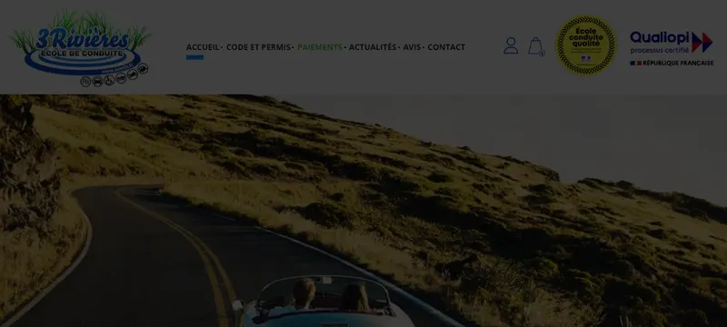 Page d'accueil du site AEM3R